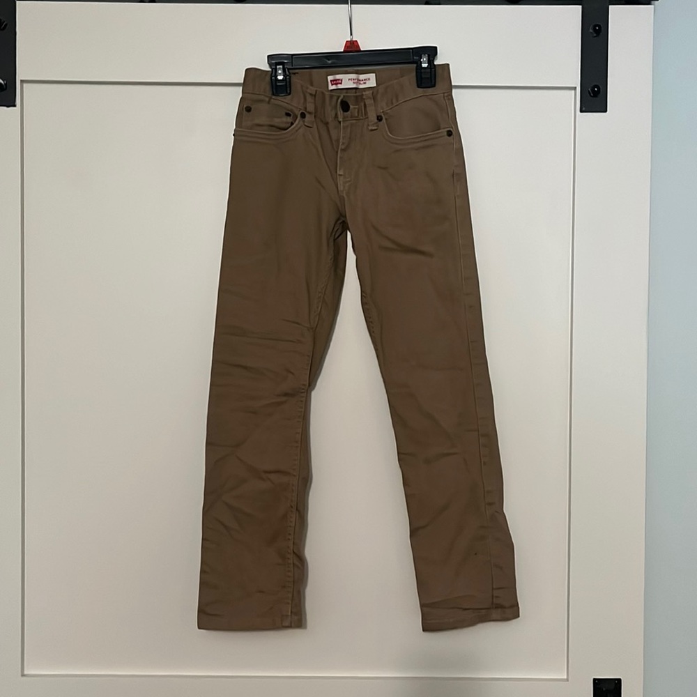 Boys Levi 511 performance slim jeans size 10
